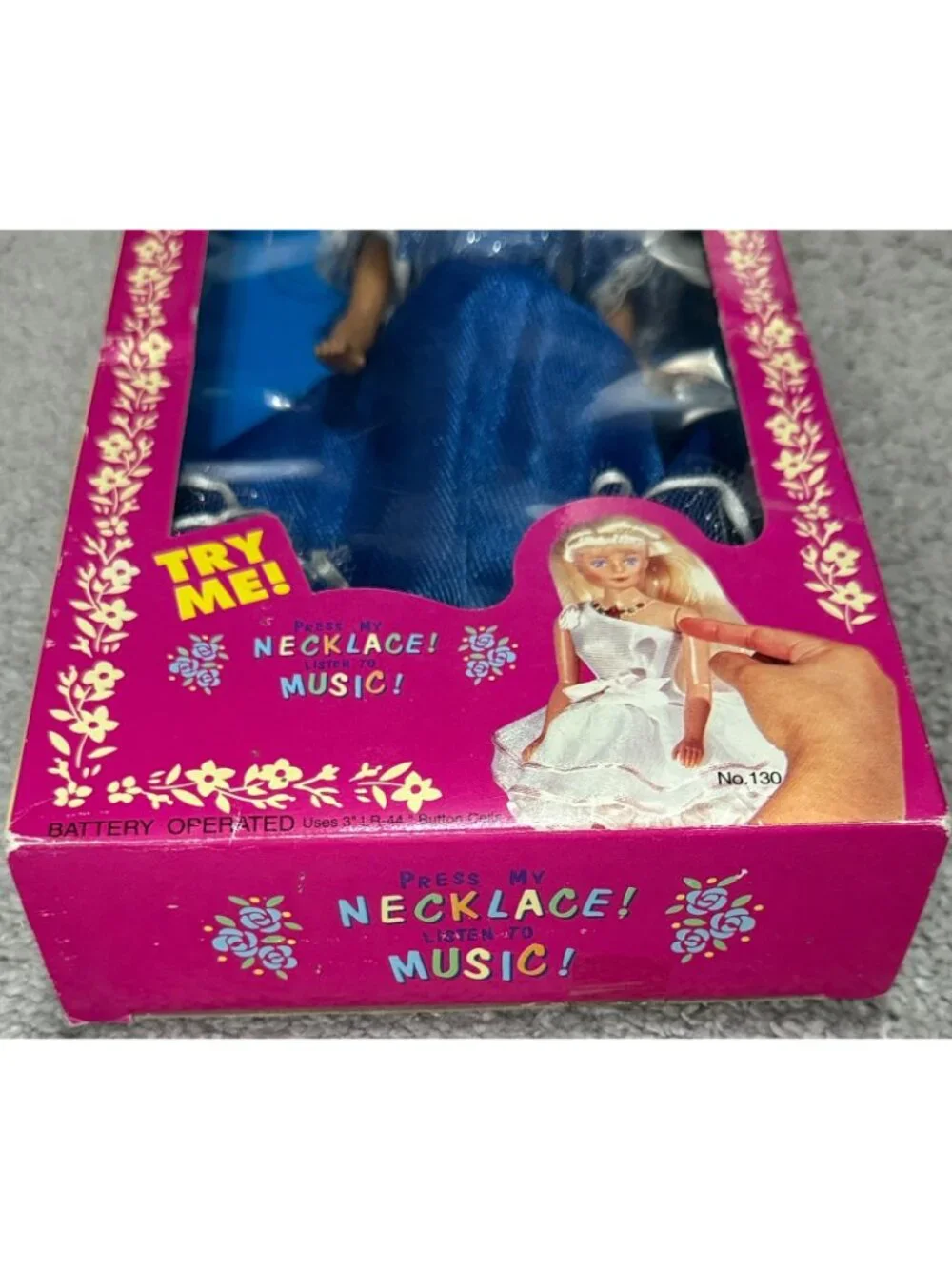 Vintage Anita Dolls With Musical Necklace #130 New Sealed